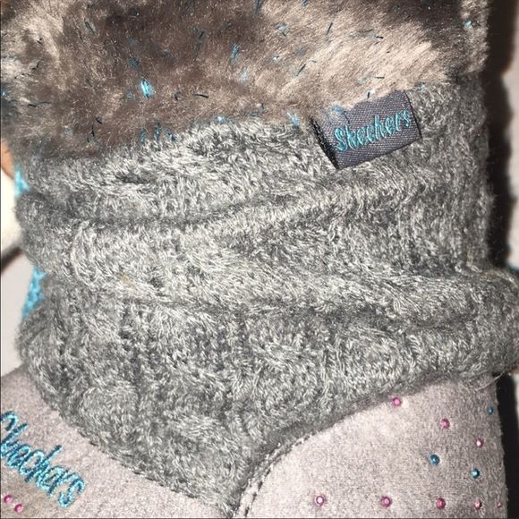 Skechers sweater boots size 9(toddler) - Picture 5 of 6